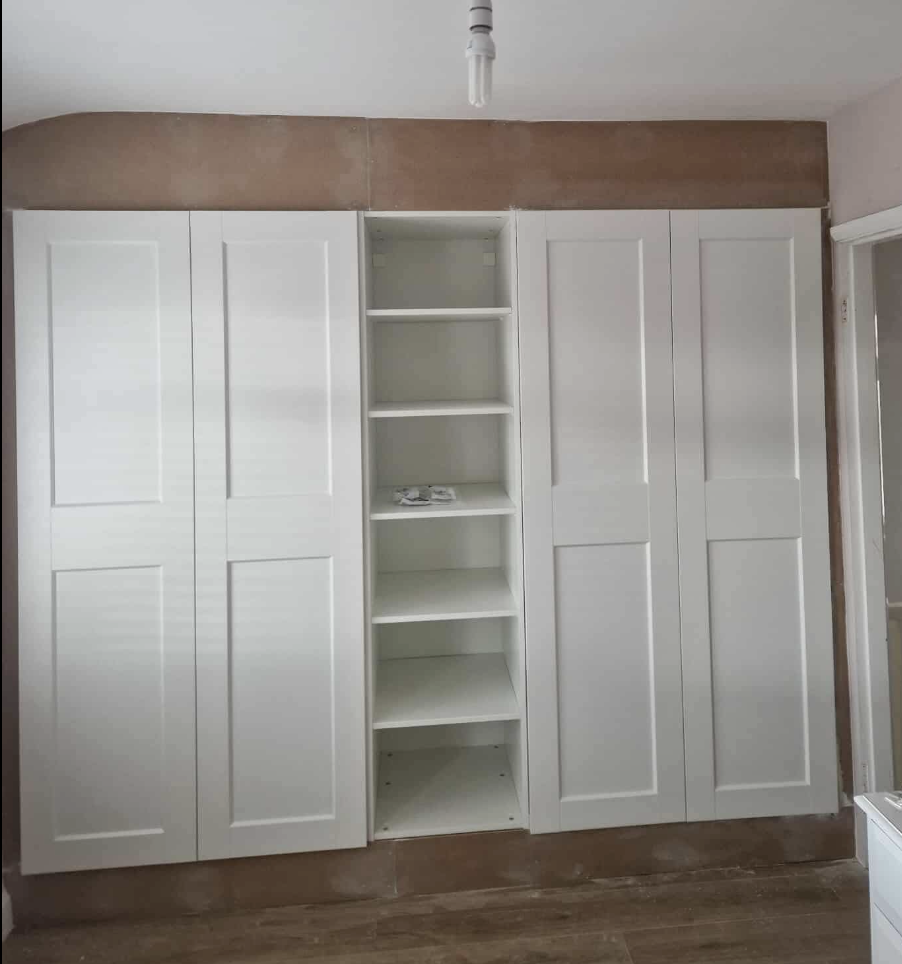Bespoke joinery built-in wardrobes